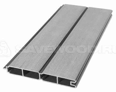 Заборный профиль из ДПК Savewood SW Agger матовый пепельный купить в Учалах