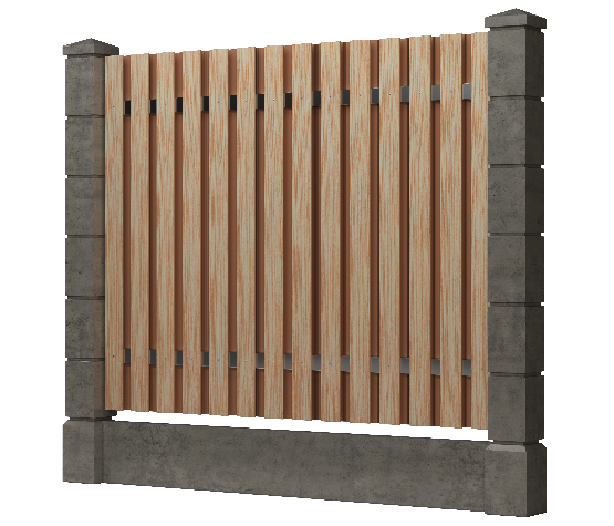 Заборная доска GRINDERDECO, ДПК, тиснение "дуб" Песчаник купить в Учалах